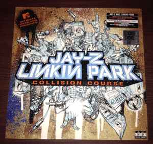Jay-Z / Linkin Park – Collision Course (2014, Blue Transparent 