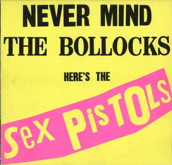 RGM1037 Sex Pistols Never Mind The Bollocks Gold Disc 24K Plated LP 12