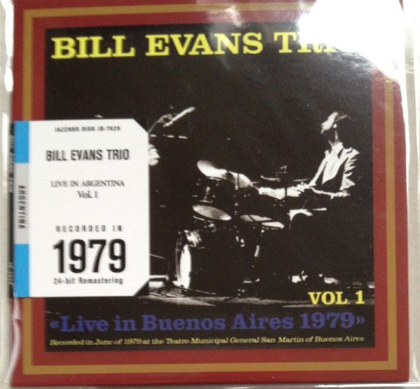 Bill Evans Trio – Live In Argentina 1979, Vol.1 (2012, Paper