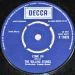 Cover of Come On, , Vinyl