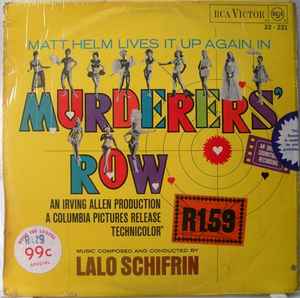 Lalo Schifrin – Murderers' Row (1967, Vinyl) - Discogs