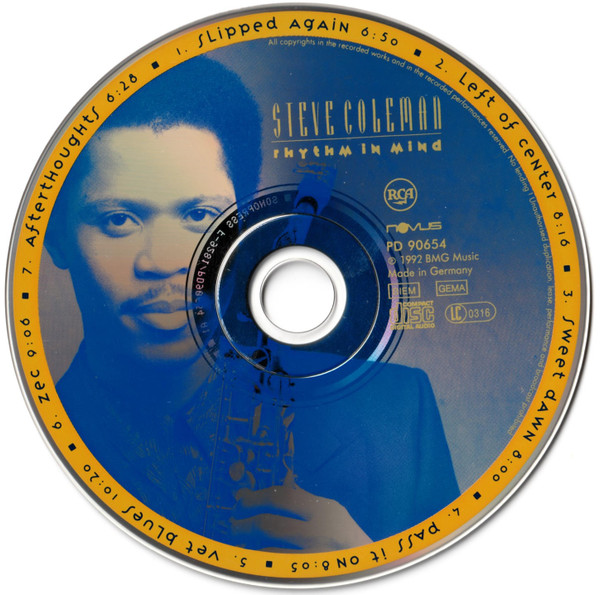 lataa albumi Steve Coleman - Rhythm In Mind