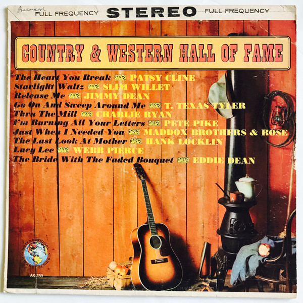 lataa albumi Various - Country Western Hall Of Fame