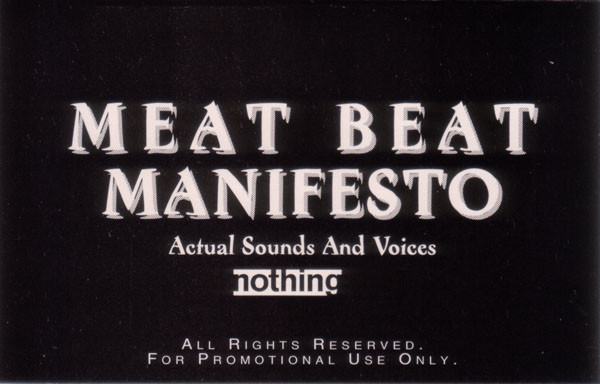 baixar álbum Meat Beat Manifesto - Actual Sounds And Voices