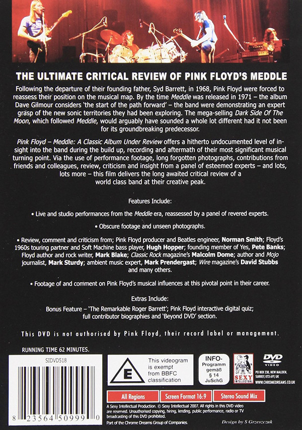 descargar álbum Pink Floyd - Meddle A Classic Album Under Review