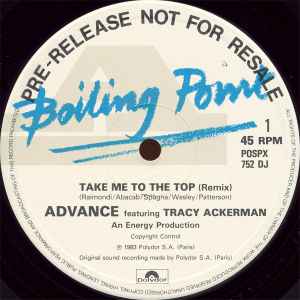 Advance Featuring Tracy Ackerman - Take Me To The Top (Remix)