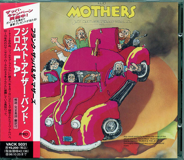Album herunterladen Mothers Frank Zappa - Just Another Band From LA