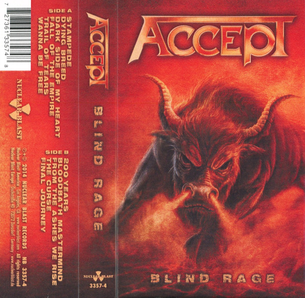 Accept – Russian Roulette (1986, Dolby System, Cassette) - Discogs