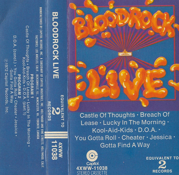Bloodrock - Live | Releases | Discogs