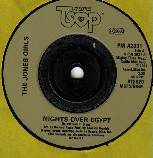 The Jones Girls – Nights Over Egypt (1981, Vinyl) - Discogs