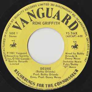 Desire / I Want Your Lovin' - Roni Griffith