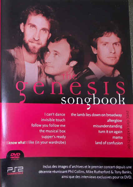 Genesis – The Genesis Songbook (2001, DVD) - Discogs