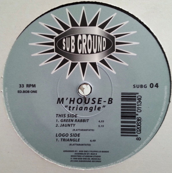 M'House-B – Triangle (1999, Vinyl) - Discogs