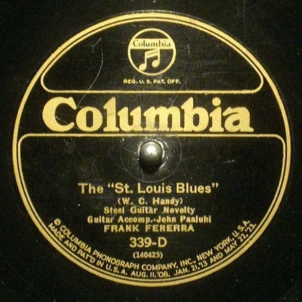 last ned album Frank Ferera - The St Louis Blues In The Heart Of Hawaii