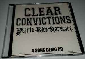 Clear Convictions - Puerto Rico Hardcore 4 Song Demo album cover