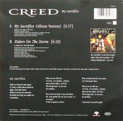 Creed – My Sacrifice