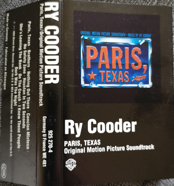 Ry Cooder - Paris, Texas (Original Motion Picture Soundtrack