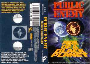 Public Enemy – Fear Of A Black Planet (1990, ☆, Cassette) - Discogs