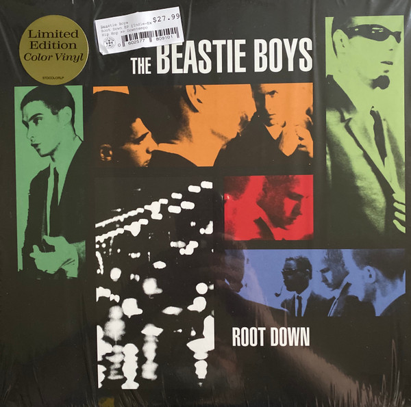 リアル THE BEASTIE EP○LP ブルー・クリア・レコード DOWN BOYS/ROOT