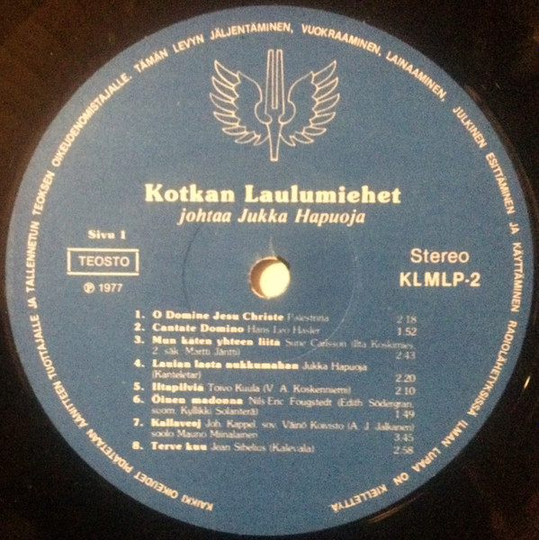 last ned album Kotkan Laulumiehet - Kotkan Laulumiehet Johtaa Jukka Hapuoja