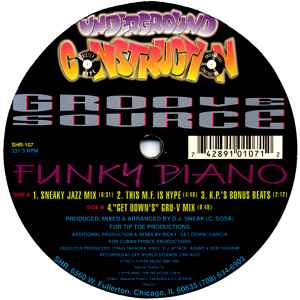 Groove Source - Funky Piano EP