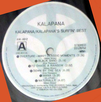 last ned album Kalapana - Kalapanas Surfin Best