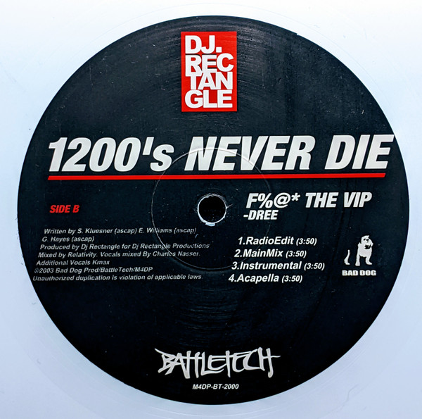 baixar álbum Eminem Dree - DJ Rectangle Presents 1200s Never Die