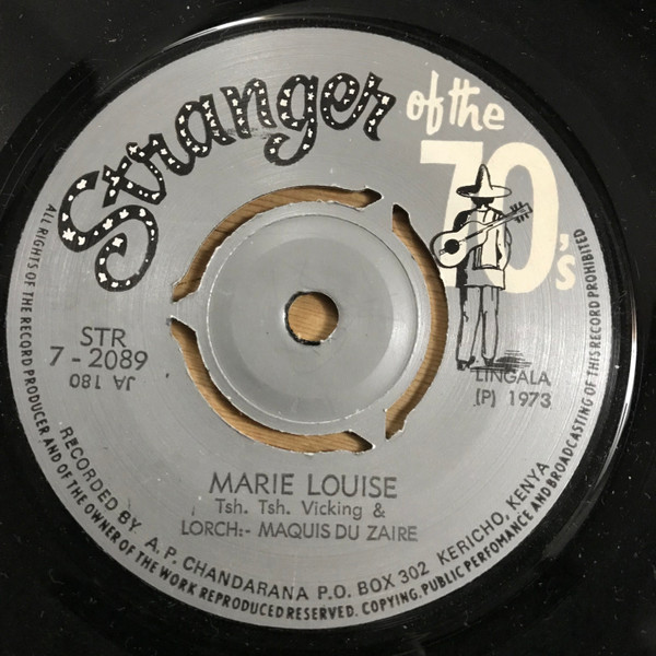 lataa albumi Tsh Tsh Vicking, Marquis Du Zaire - Marie Louise