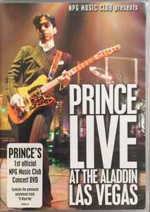 Prince - Live At The Aladdin Las Vegas album cover