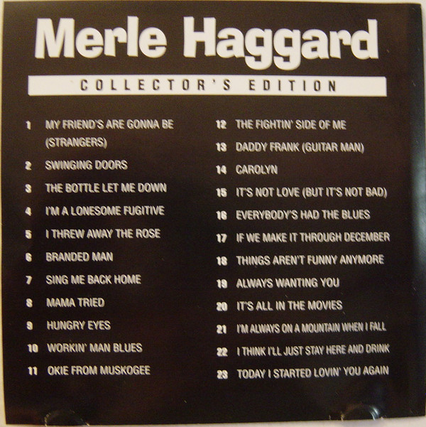 Album herunterladen Merle Haggard - Collectors Edition