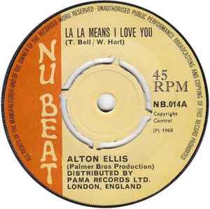 Alton Ellis – La La Means I Love You (1968, Fawn Label, Vinyl 