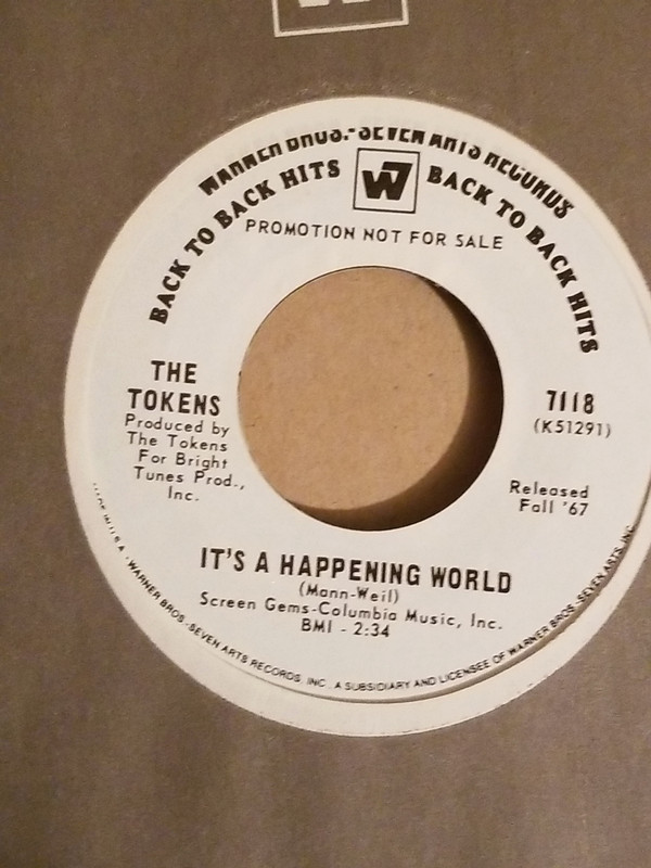 baixar álbum The Tokens - Its A Happening World Portrait Of My Love