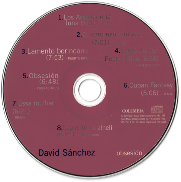 ladda ner album David Sánchez - Obsesión