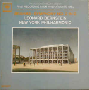 descargar álbum Brahms Leonard Bernstein New York Philharmonic - Brahms Symphony No 2 In D