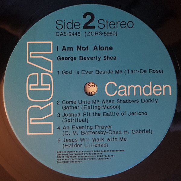 Album herunterladen George Beverly Shea - I Am Not Alone