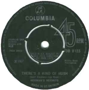 Herman's Hermits - There's A Kind Of Hush album cover