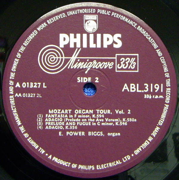 lataa albumi Mozart, E Power Biggs - Mozart Organ Tour Volume 2