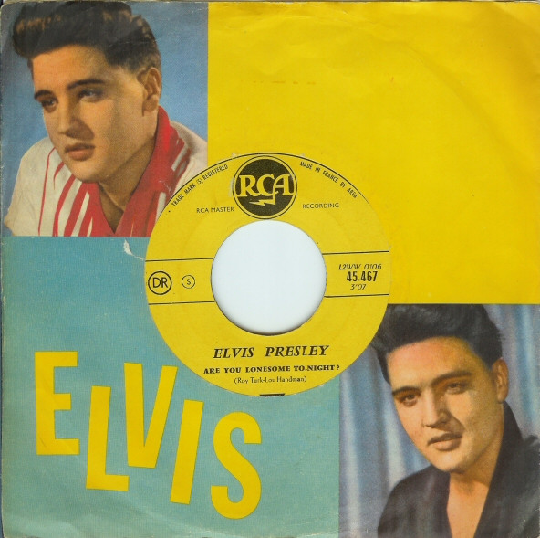 Elvis Presley – Are You Lonesome Tonight? (1960, Vinyl) - Discogs