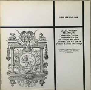 Georg Philipp Telemann - Telemann: Orchestral Notes album cover