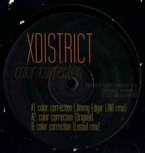 Xdistrict - Color Correction album cover