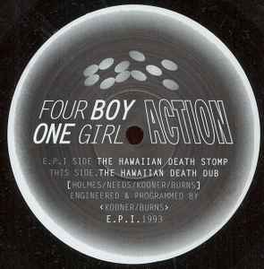 Four Boy One Girl Action - The Hawaiian Death Stomp album cover