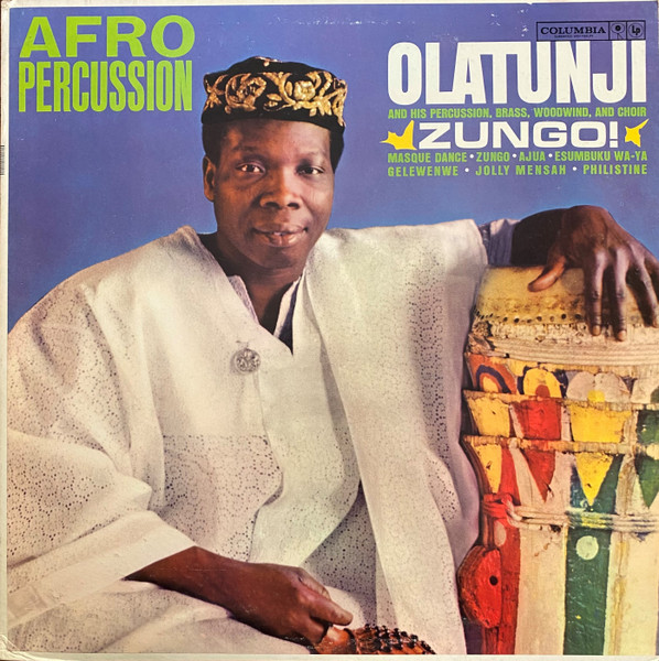 Olatunji & His Percussion ZUNGO! Vinyl LP *SEALED* save with