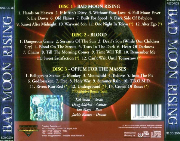 baixar álbum Bad Moon Rising - Full Moon Collection
