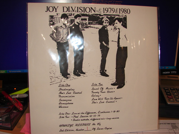 Joy Division – Concert 18 Jan Effenaar (Vinyl) - Discogs