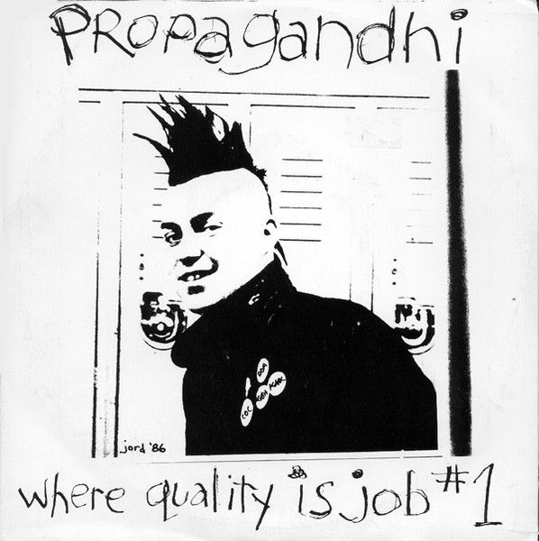 Propagandhi – Where Quality Is Job #1 (1995, Violet/Black, Vinyl