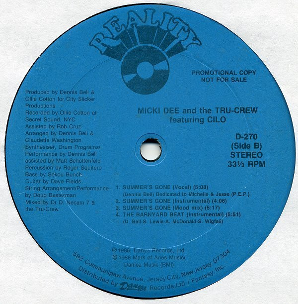 descargar álbum Micki Dee And The TruCrew Featuring Cilo - The Barnyard Beat