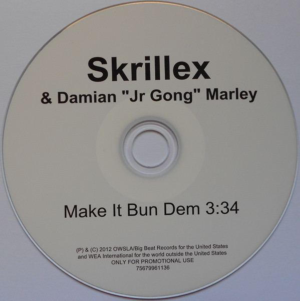 Day Inflate oasis Skrillex & Damian "Jr. Gong" Marley – Make It Bun Dem (2012, 320 kbps,  File) - Discogs