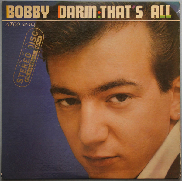 完売 【ブーム】Bobby DarinのThat's Allのステレオオリジナル 洋楽 