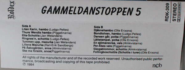 last ned album Various - Gammeldanstoppen 5