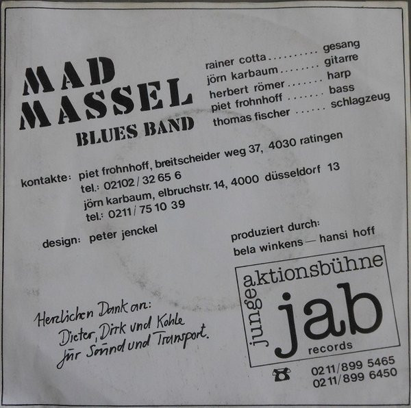 lataa albumi Mad Massel Blues Band - Eis Und Feuer Soul Man